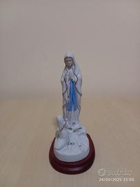 Madonna Lourdes porcellana biscuit