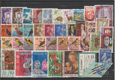 Francobolli Ecuador