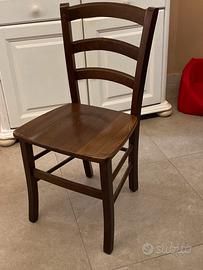 Sedia legno