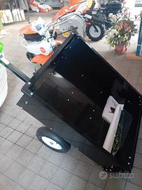 Carrello garden per trattorini