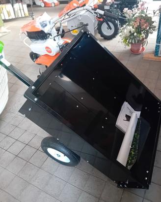 Carrello garden per trattorini
