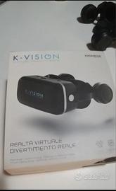 Visore realtà virtuale K-vision 