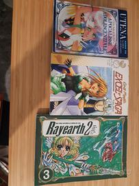 Manga Excel Saga, Rayearth 2 e Utena