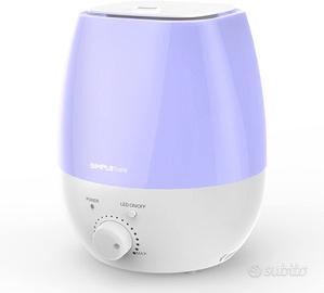 Umidificatore Ultrasuoni Ionizzatore 3L