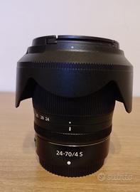 Nikon NIKKOR Z 24-70mm f/4 S – Perfette condizioni