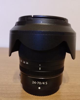 Nikon NIKKOR Z 24-70mm f/4 S – Perfette condizioni