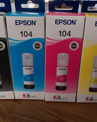 inchiostro per stampante epson 104