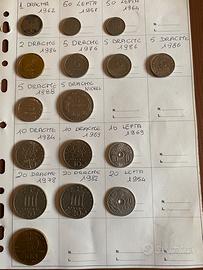 Lotto  di 16 monete Greche