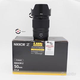 Nikon NIKKOR Z 50mm f1.4 Nital Pari al nuovo