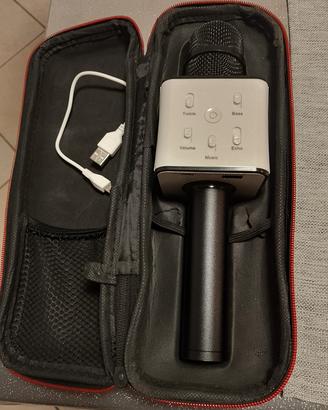 microfono karaoke amplificatore 