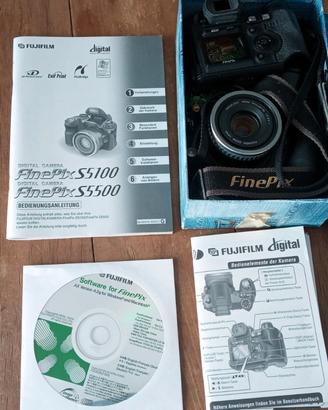 Fujifilm FinePix S5500 smontata