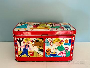 Scatola di latta Lievito Bertolini, anni ‘60/‘70