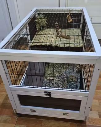 Conigliera per interni