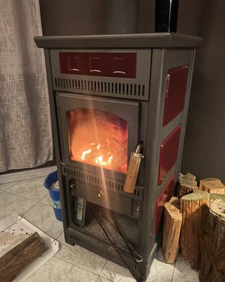 Stufa combinata legna pellet
