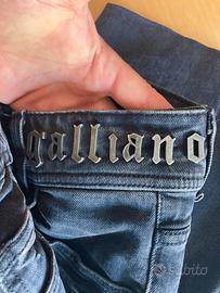 Jeans Galliano da donna nero