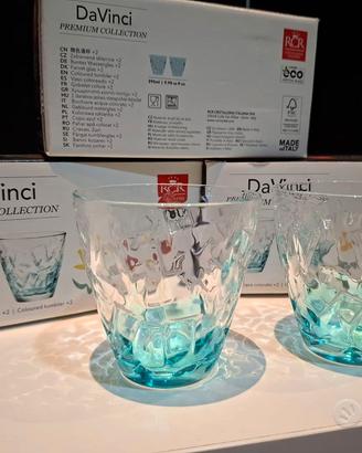 Bicchieri RCR cristallo nuovi – set eleganti