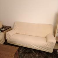 Divano 3 posti, lungh. 200 - largh. 90 cm. + telo