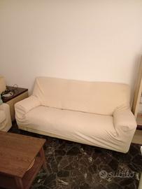 Divano 3 posti, lungh. 200 - largh. 90 cm. + telo