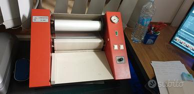 Plastificatrice a rullo continuo. Larg. 30cm