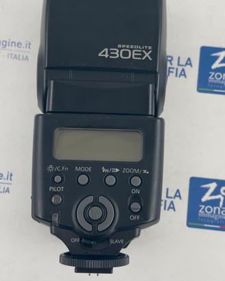 CANON SPEEDLITE 430EX + GARANZIA USATO
