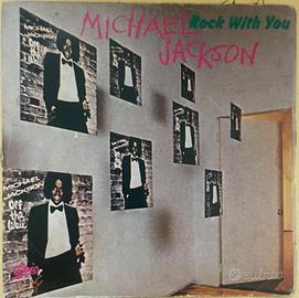 45 giri in vinile Michael Jackson - Rock with you.