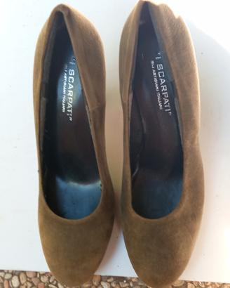 Scarpe donna nuove in camoscio  n 36,5