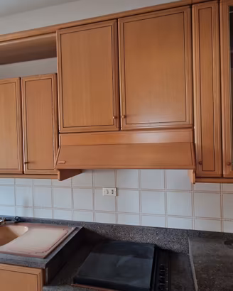 Cucina Lineare SCAVOLINI  in legno 4,10m  + tavolo