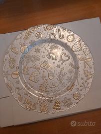 Brandani Piatto Christmas - diametro 33,5 cm