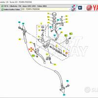Leva frizione Yamaha YZF R 750 4FM839120000