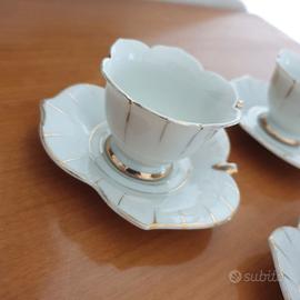 Set Tazzine Porcellana Giapponese Vintage