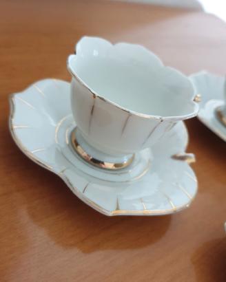 Set Tazzine Porcellana Giapponese Vintage