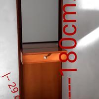 Mobile da ingresso con specchio 