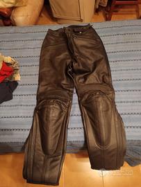 PANTALONI MOTO  NUOVI IN PELLE DA DONNA