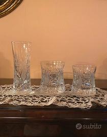 Set 30 bicchieri in Cristallo di Boemia Molati