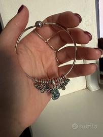 Bracciale Rigido Pandora ME + Mini Charm + Charm C
