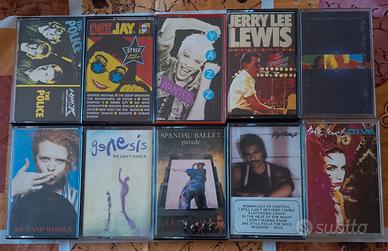 Lotto 10 musicassette vintage anni 80&90