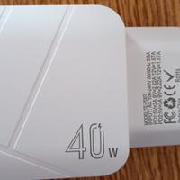 Caricabatterie da 40W Dual PD adattatore tipo C