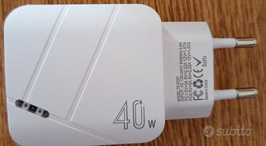 Caricabatterie da 40W Dual PD adattatore tipo C
