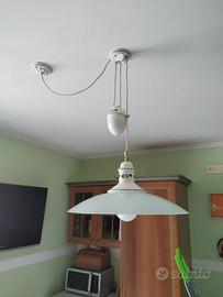 Lampadario due pezzi