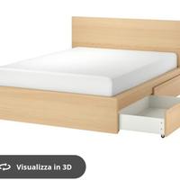 Letto matrimoniale MALM 