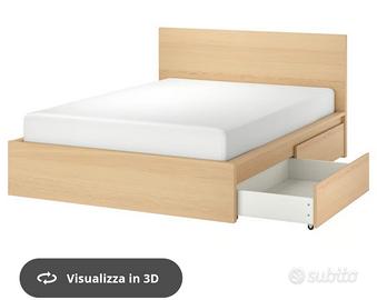 Letto matrimoniale MALM 