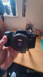 Olympus OM101 Power Focus + obiettivi + flash + bo