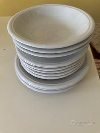 3 piatti fondi 3 piani e 7 piani piccoli