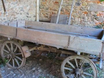 carro agricolo in legno