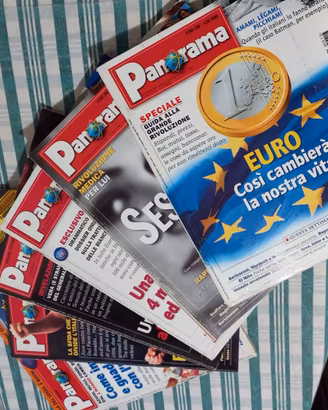 Riviste "Panorama"da 9 gennaio '97 a 7maggio '98
