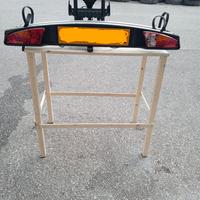 Porta bici per gancio traino