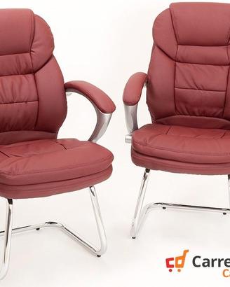 Poltrone ospite eleganti ergonomiche modello Roger