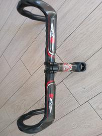 Manubrio carbonio corsa gravel