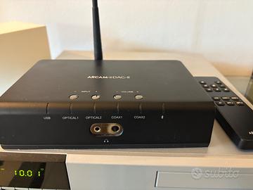 Arcam irDac II Dac -pre -bluethooth -amp cuffie