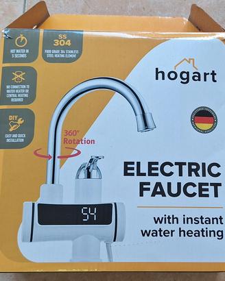 Rubinetto elettrico Hogart acqua calda 3300W 